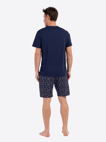 HOM Shorty ' Mandala ' in Blau