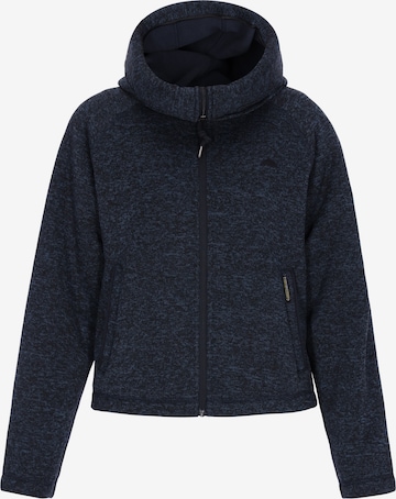 Schmuddelwedda Fleece Jacket in Blue: front