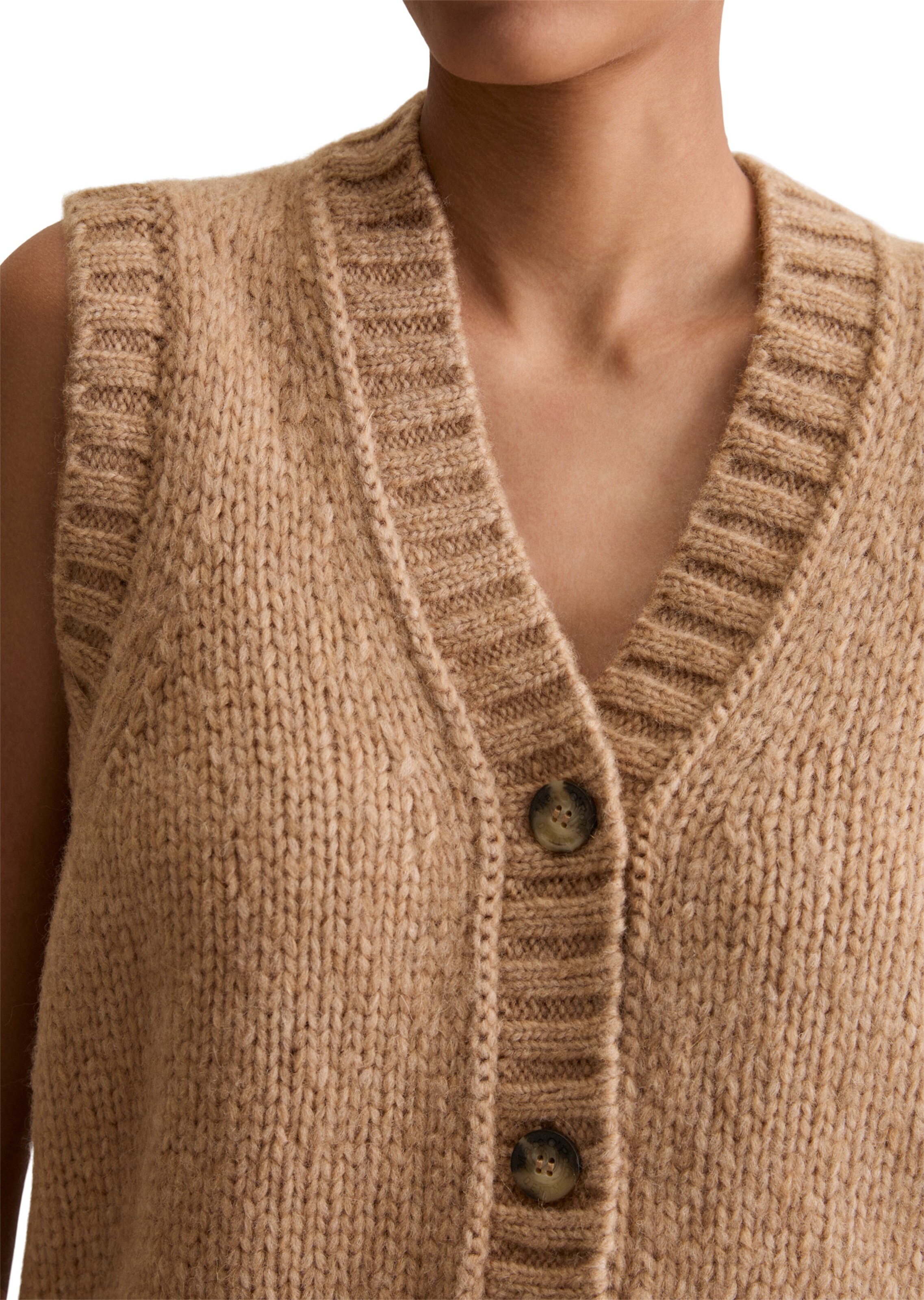 Cardigan Marc O'Polo DENIM en marron
