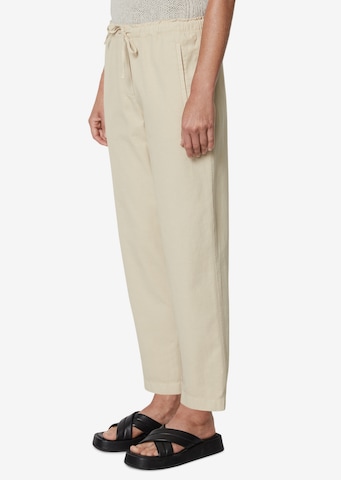 Marc O'Polo Tapered Broek in Beige