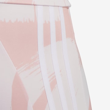 ADIDAS SPORTSWEAR Skinny Παντελόνι φόρμας σε ροζ