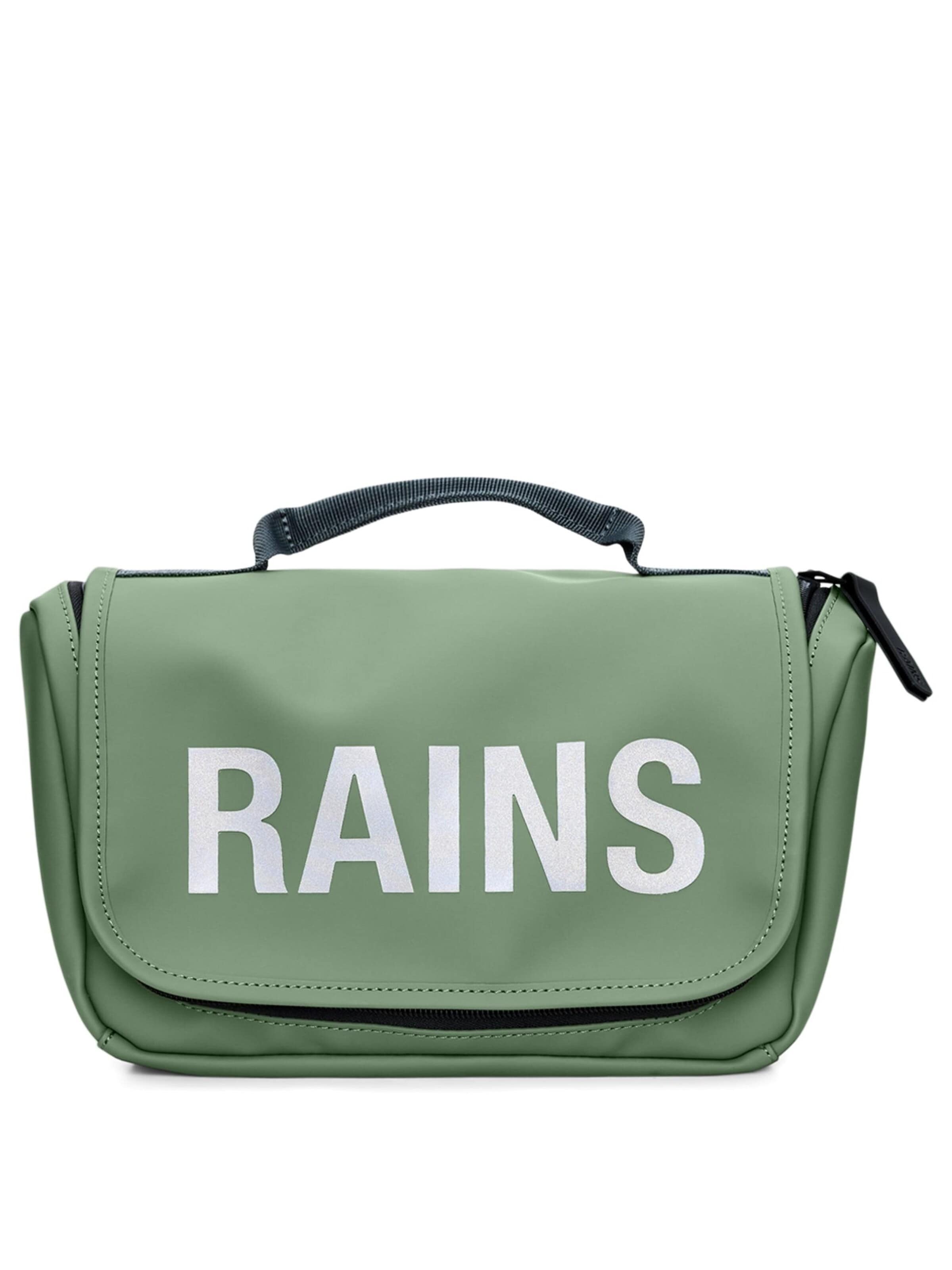 RAINS Toiletry bag 'Texel' in Green: front