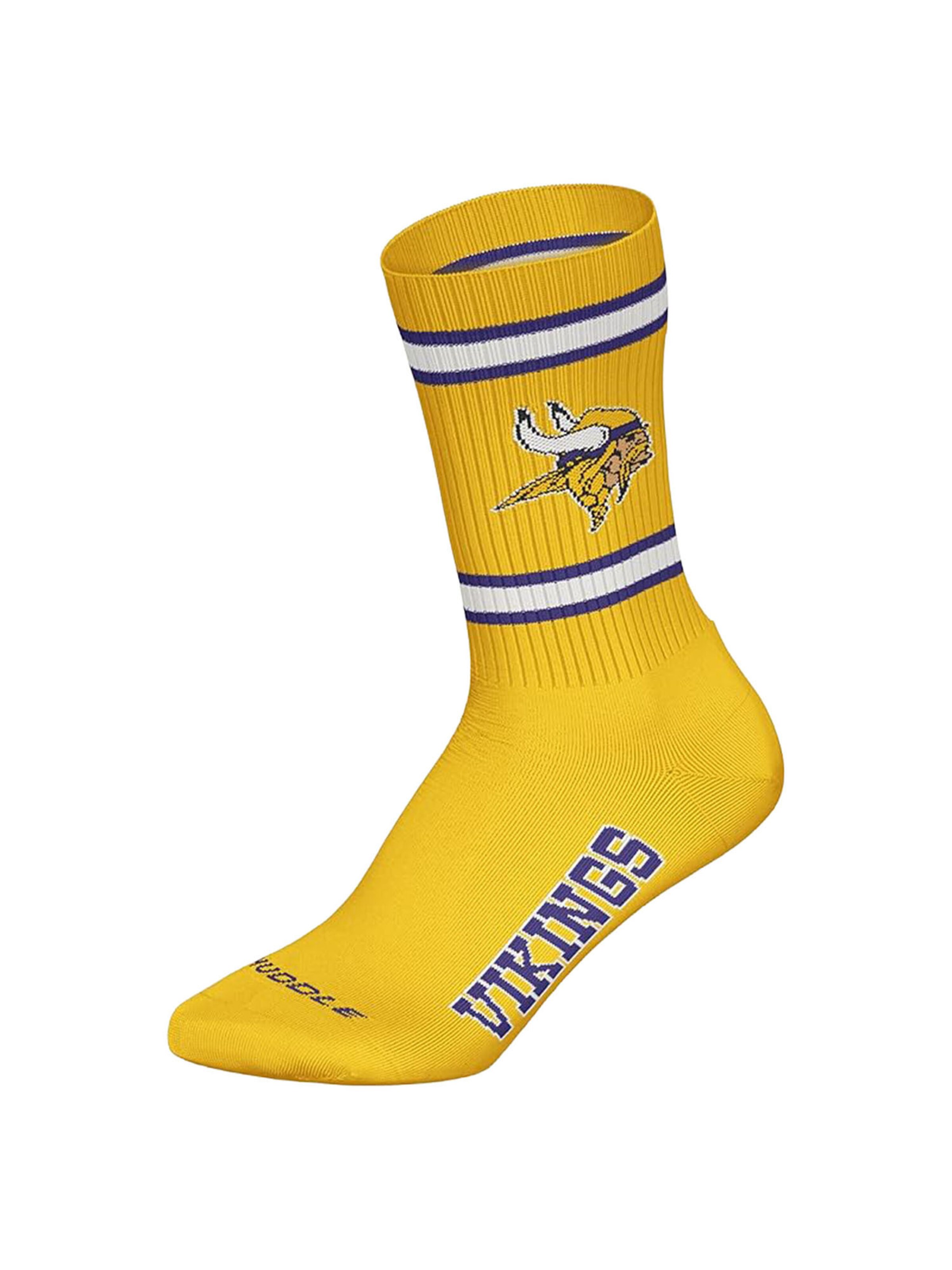 Chaussettes 'Minnesota Vikings' Huddle en jaune