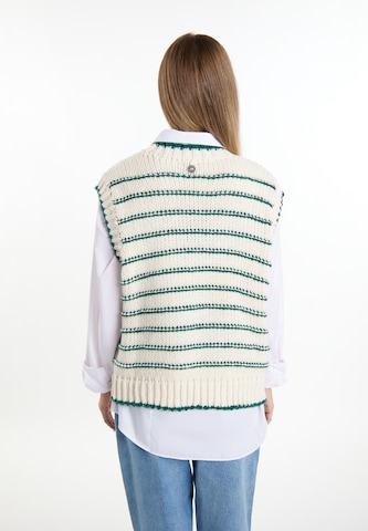 Pullover 'Boundry' di DreiMaster Maritim in bianco