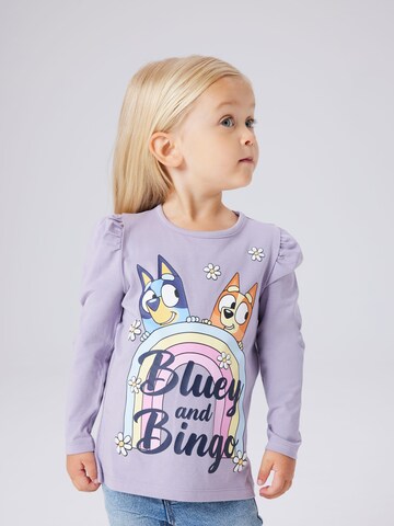 NAME IT Shirt in Lila: Vorderseite