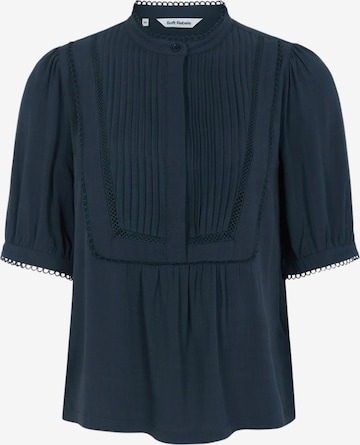 Soft Rebels Bluse 'Linda' i blå: forside