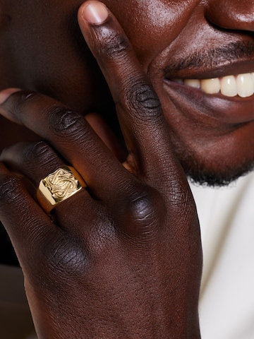 Bague 'Dagi Knoten' Lucardi en or : devant
