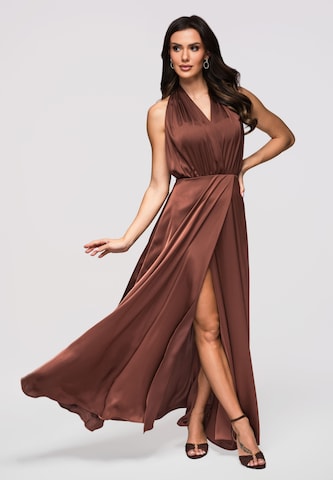 Ombre Evening dress in Brown
