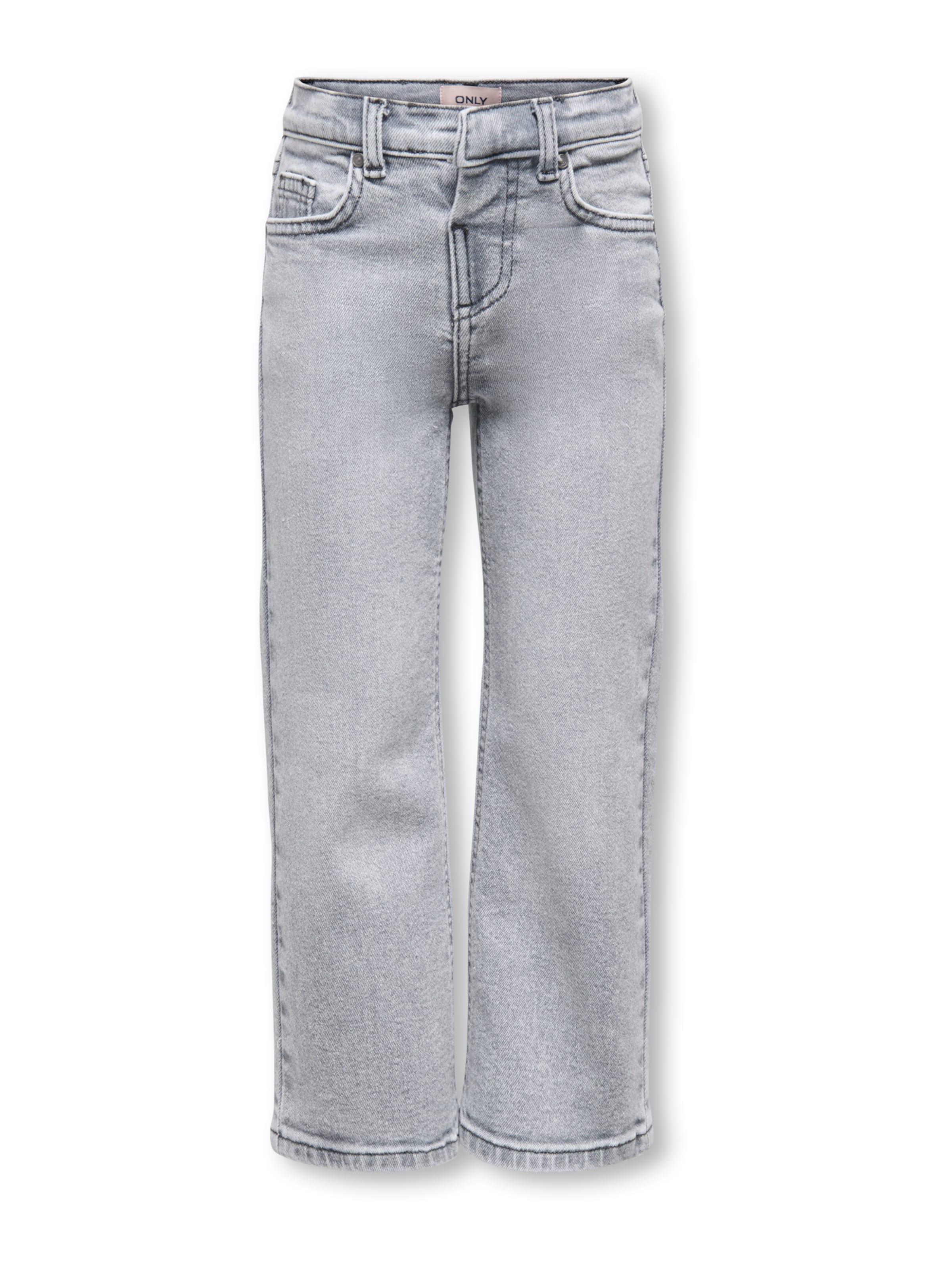 Only Mini - Pierna ancha Vaquero 'KMGJUICY' en gris: frente