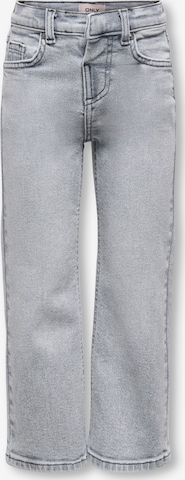 pilka Only Mini Plačios klešnės Džinsai 'KMGJUICY': priekis