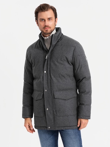 Ombre Winter jacket in Grey: front