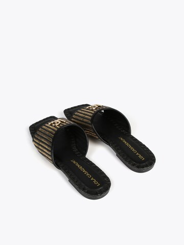 Mule Lola Casademunt en noir