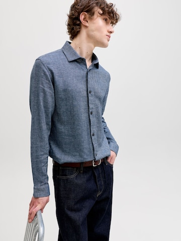 JACK & JONES Comfort fit Overhemd in Blauw
