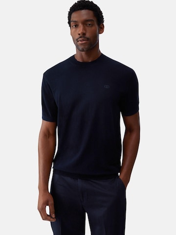 Liu Jo Sweater 'LIU JO UOMO MAGLIA SHORTCREPE Maglieria' in Blue