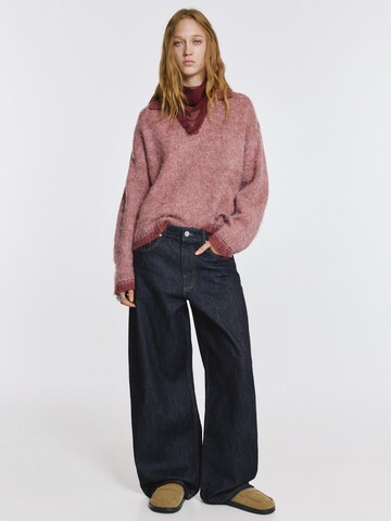 Pull&Bear Bő szár Farmer - kék