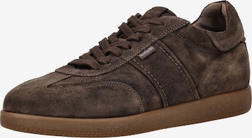 Sneaker bassa di Nero Giardini in marrone: frontale