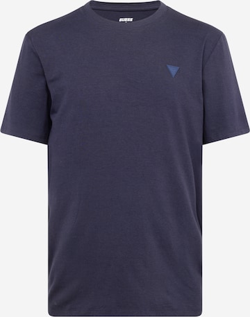 T-Shirt 'HEDLEY' GUESS en bleu : devant