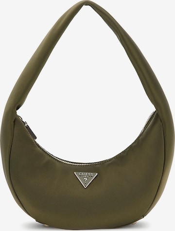 GUESS Olkalaukku 'Sunetra' värissä vihreä: etupuoli
