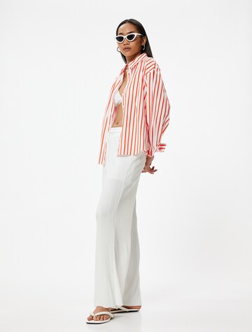 Koton Regular Hose in Weiß