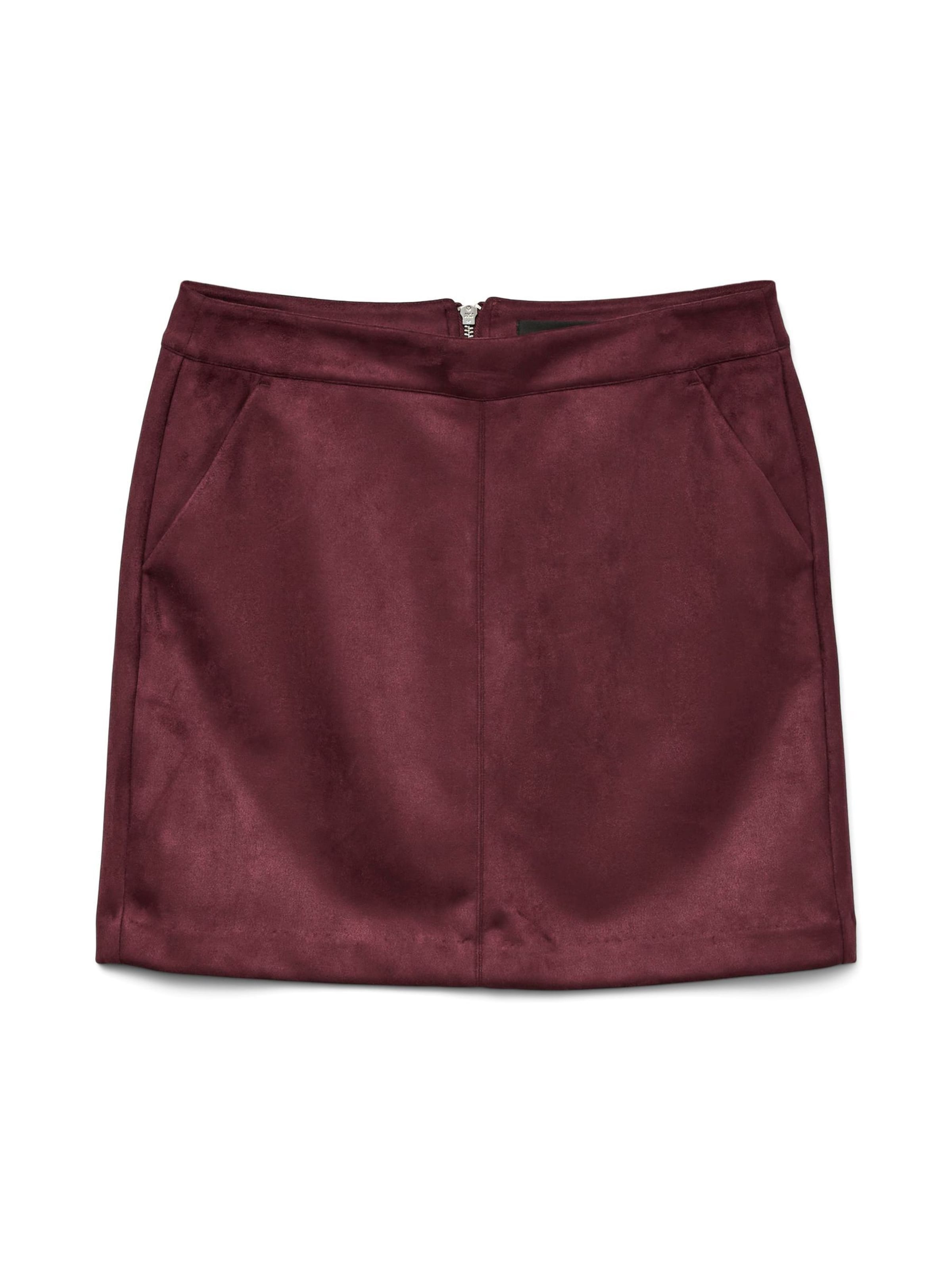 VERO MODA Φούστα 'VMDONNADINA' σε κόκκινο: μπροστά