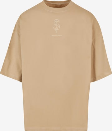 T-Shirt 'Spring - Tulip' Merchcode en beige : devant