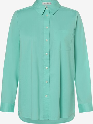 Marie Lund Blouse in Green: front