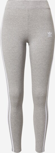ADIDAS ORIGINALS Leggings i gråmeleret / hvid, Produktvisning