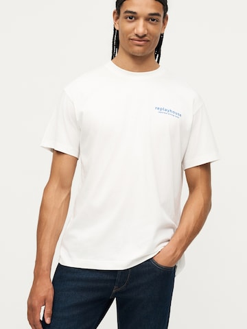 REPLAY Shirt in Wit
