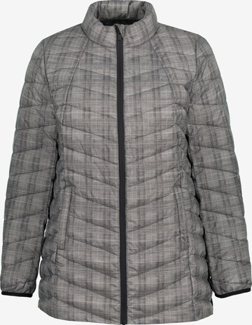 Ulla Popken Winter Jacket in Grey: front