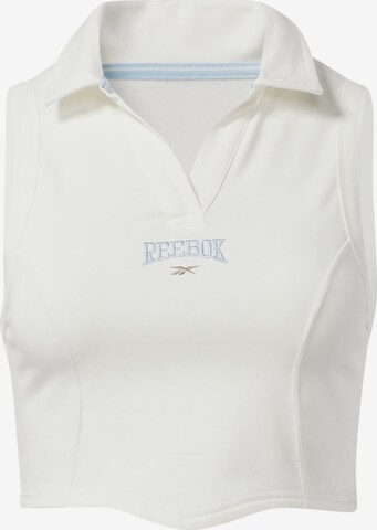 Top di Reebok in bianco: frontale