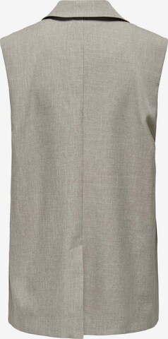 Gilet de costume 'LINDA' ONLY en gris