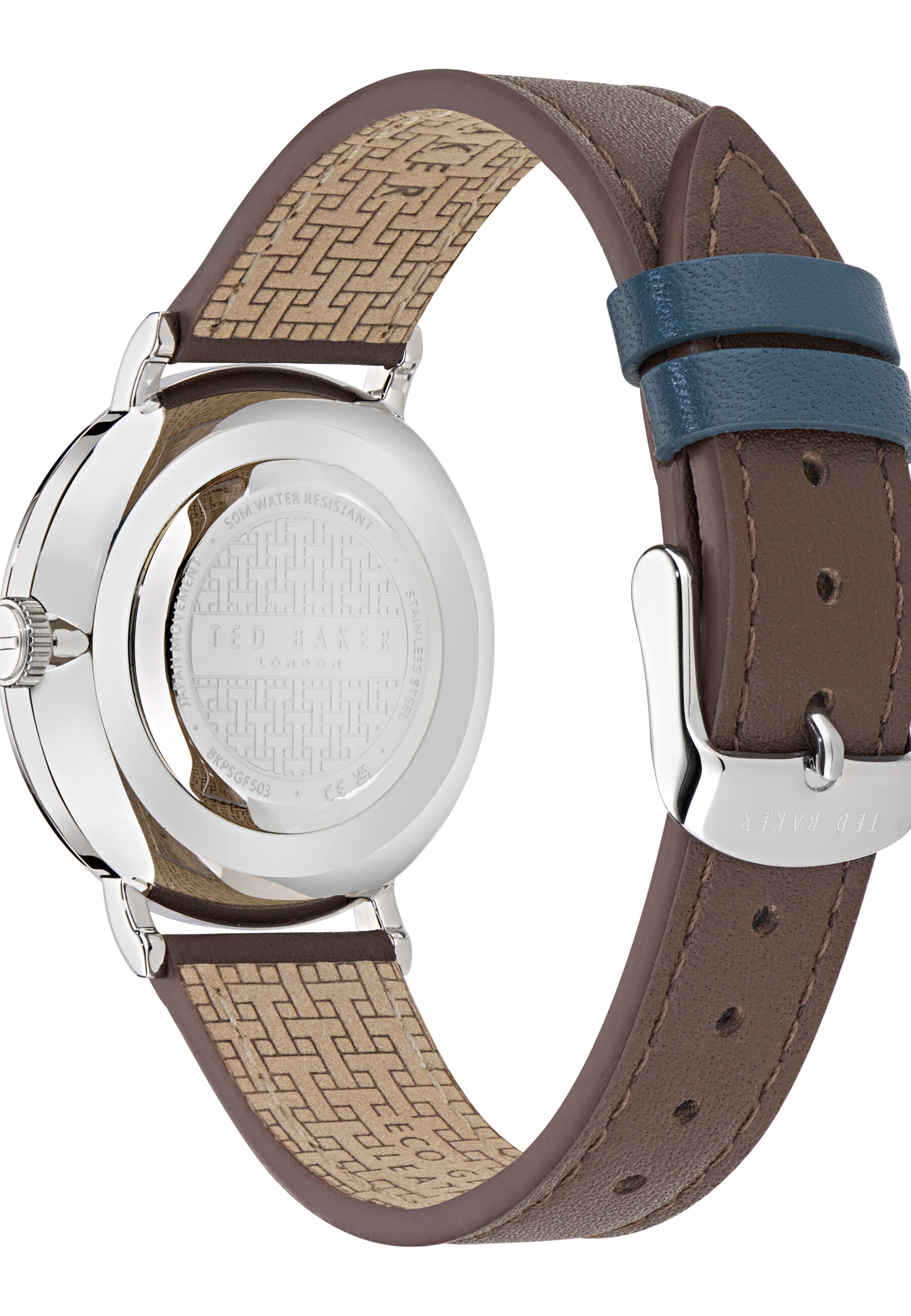 Ted Baker Analoog horloge 'Staciie Gents' in Bruin