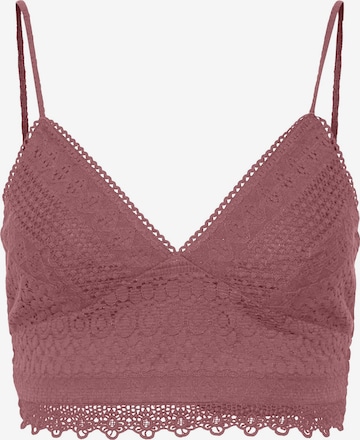 VERO MODA Топ 'HONEY' в Коричневый: спереди