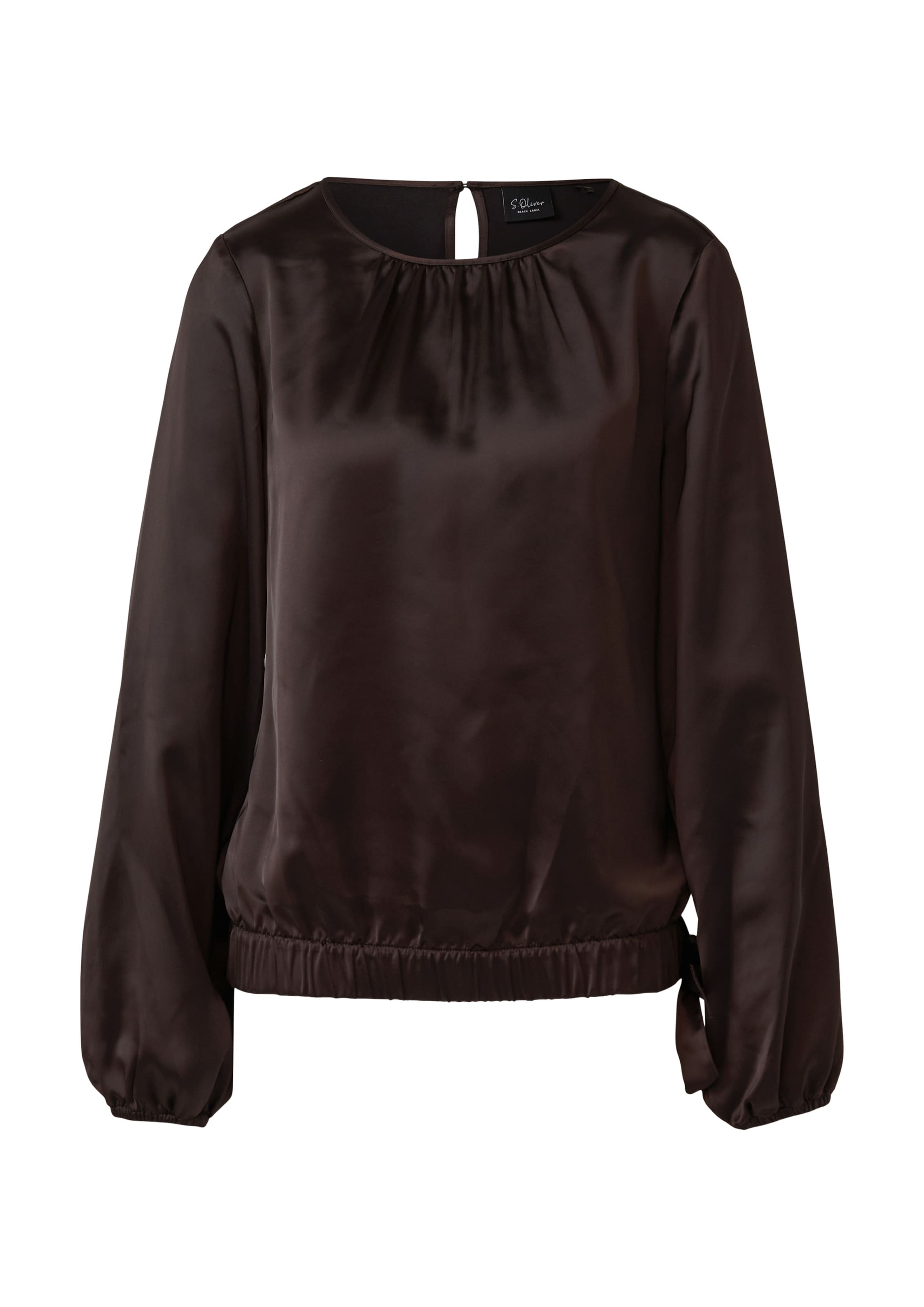 s.Oliver BLACK LABEL Blouse in Brown: front