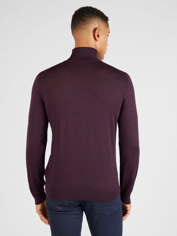 BOSS Sweater 'Musso' in Purple