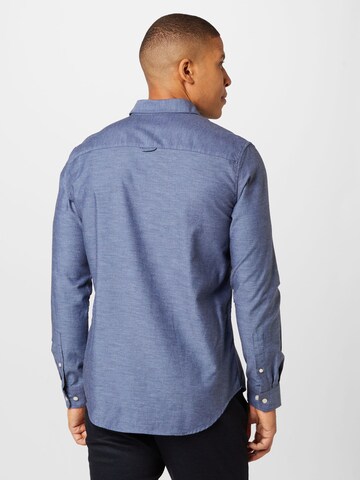 Matinique Regular fit Overhemd 'Trostol' in Blauw