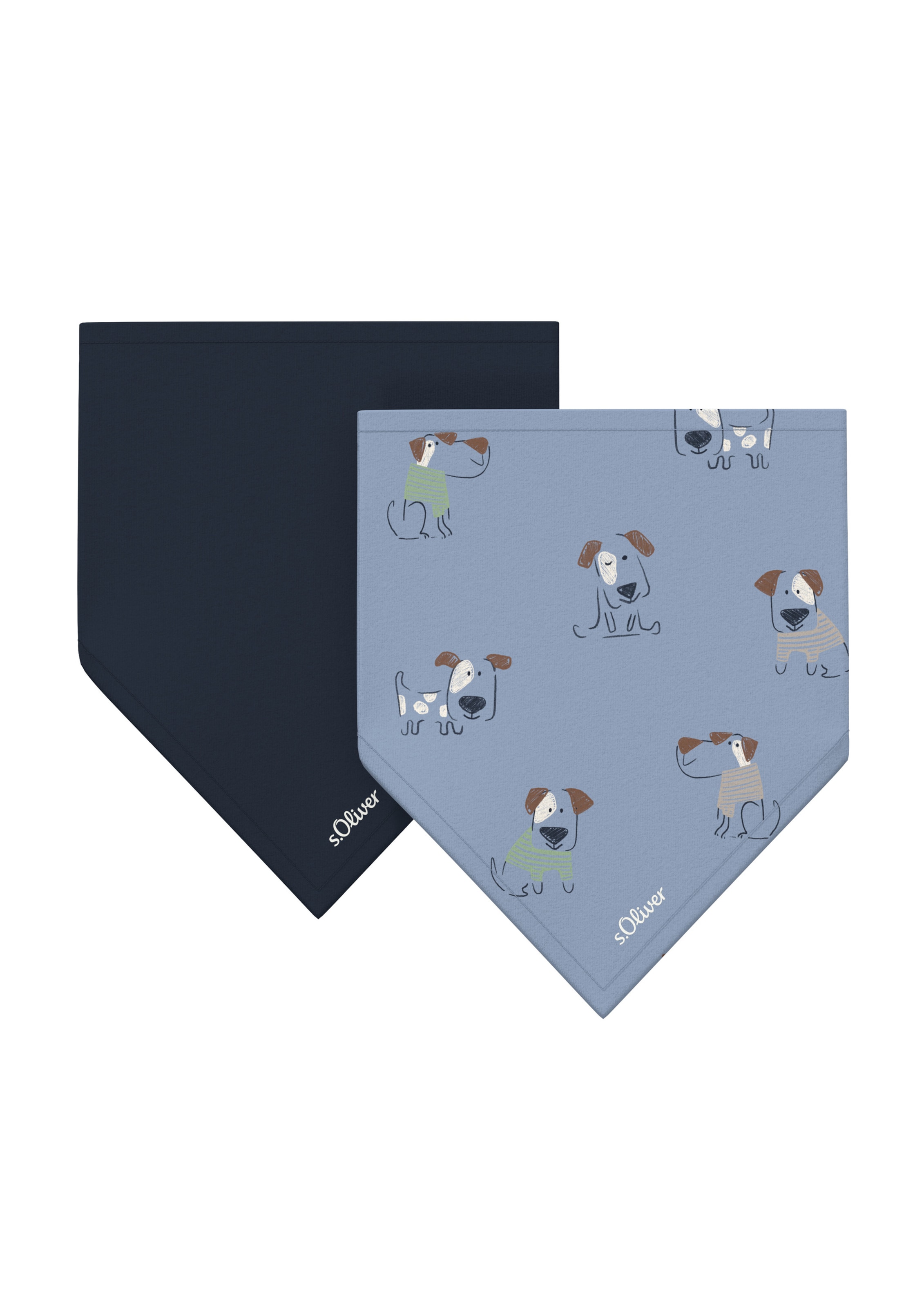 Bavette s.Oliver en bleu : devant