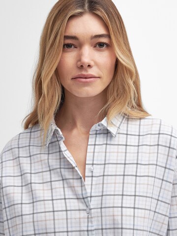 Barbour Bluse in Weiß