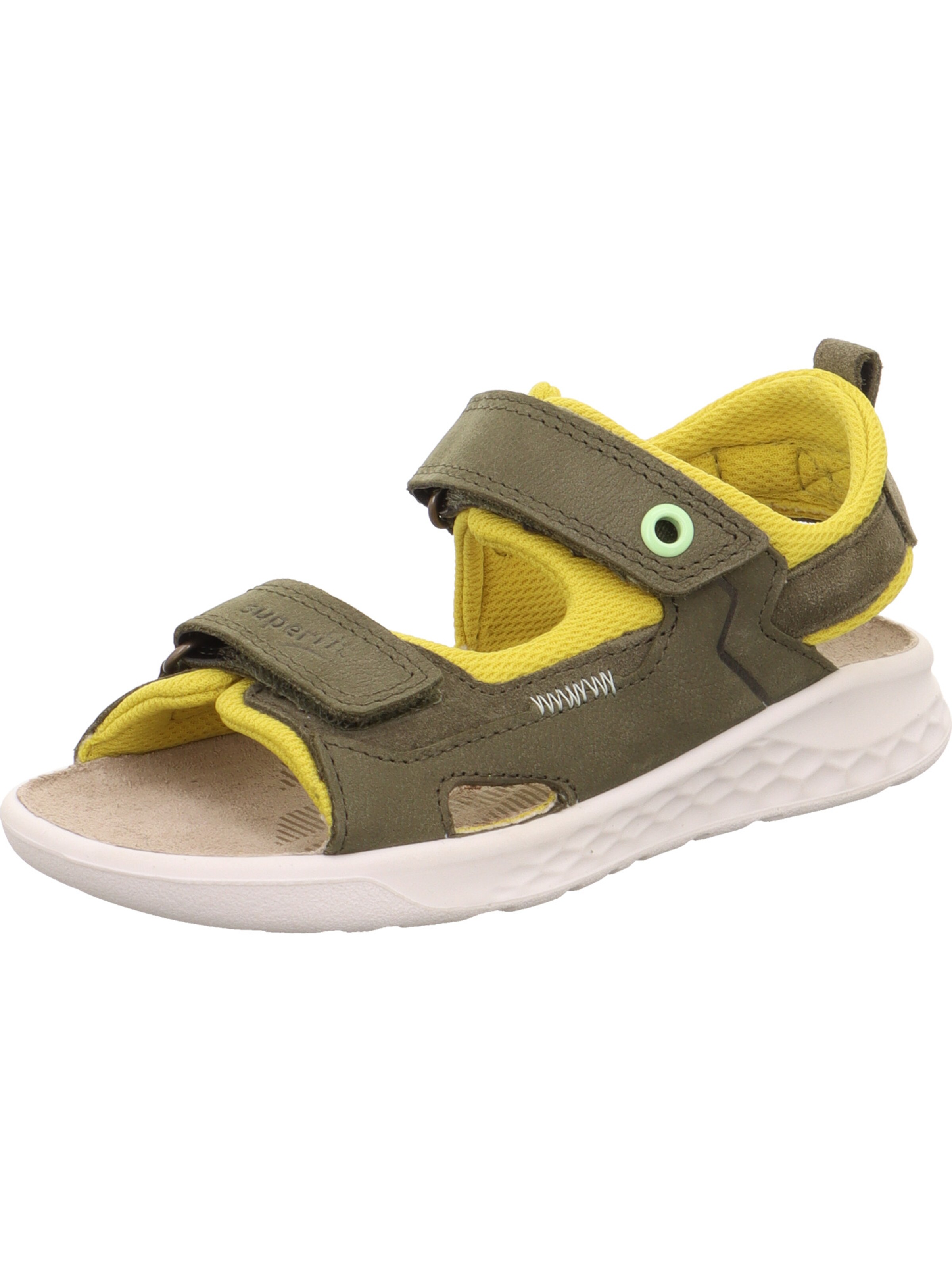 SUPERFIT Sandals & Slippers 'Lagoon' in Green: front