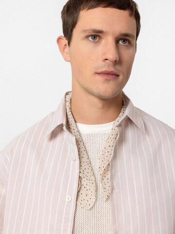 Antioch Comfort fit Button Up Shirt 'Fernando' in Beige