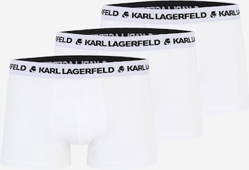 Karl Lagerfeld Bokserishortsit värissä valkoinen: etupuoli