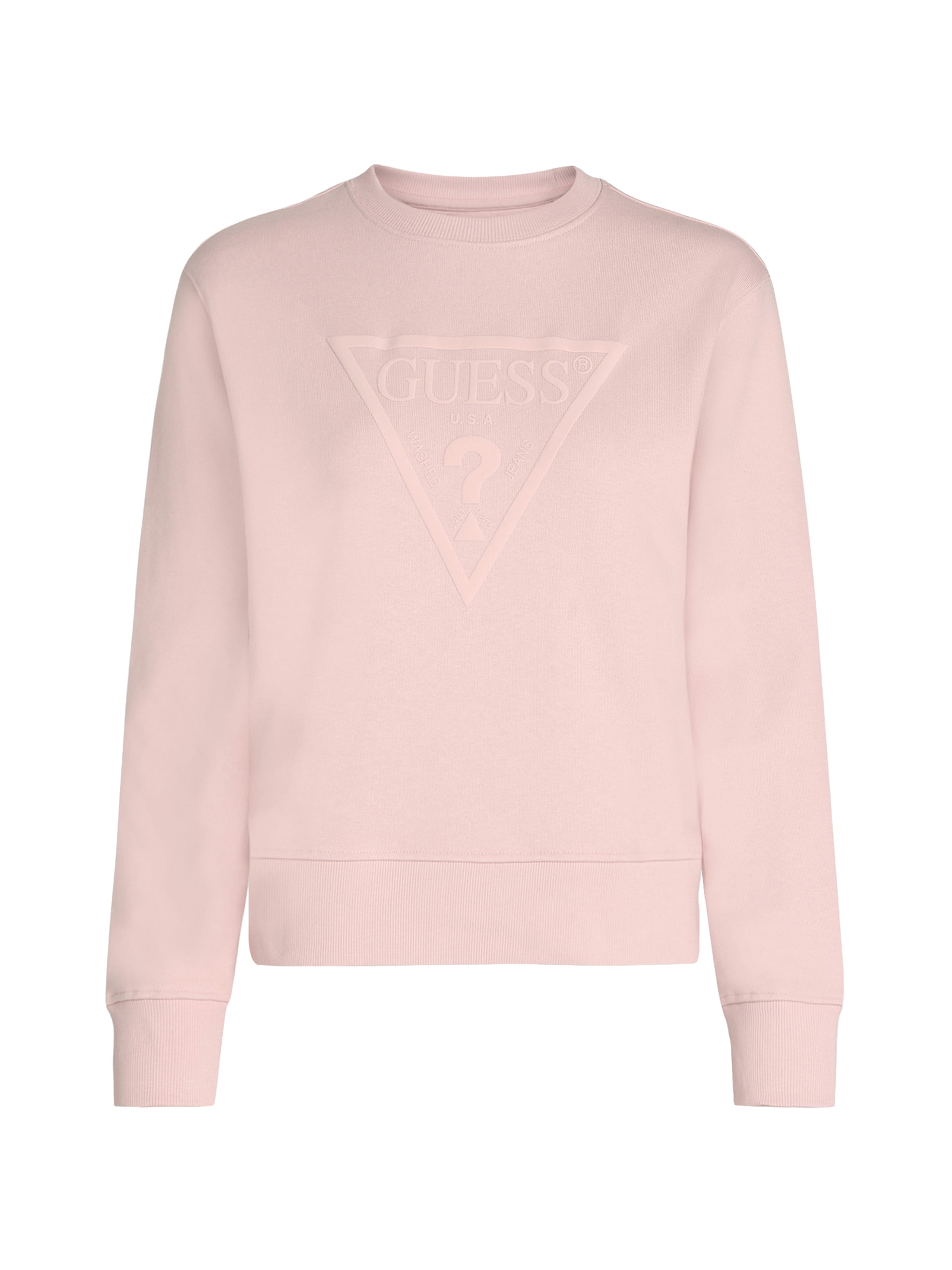 Felpa di GUESS in rosa: frontale