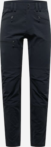 Haglöfs Spodnie outdoor w kolorze czarny: przód