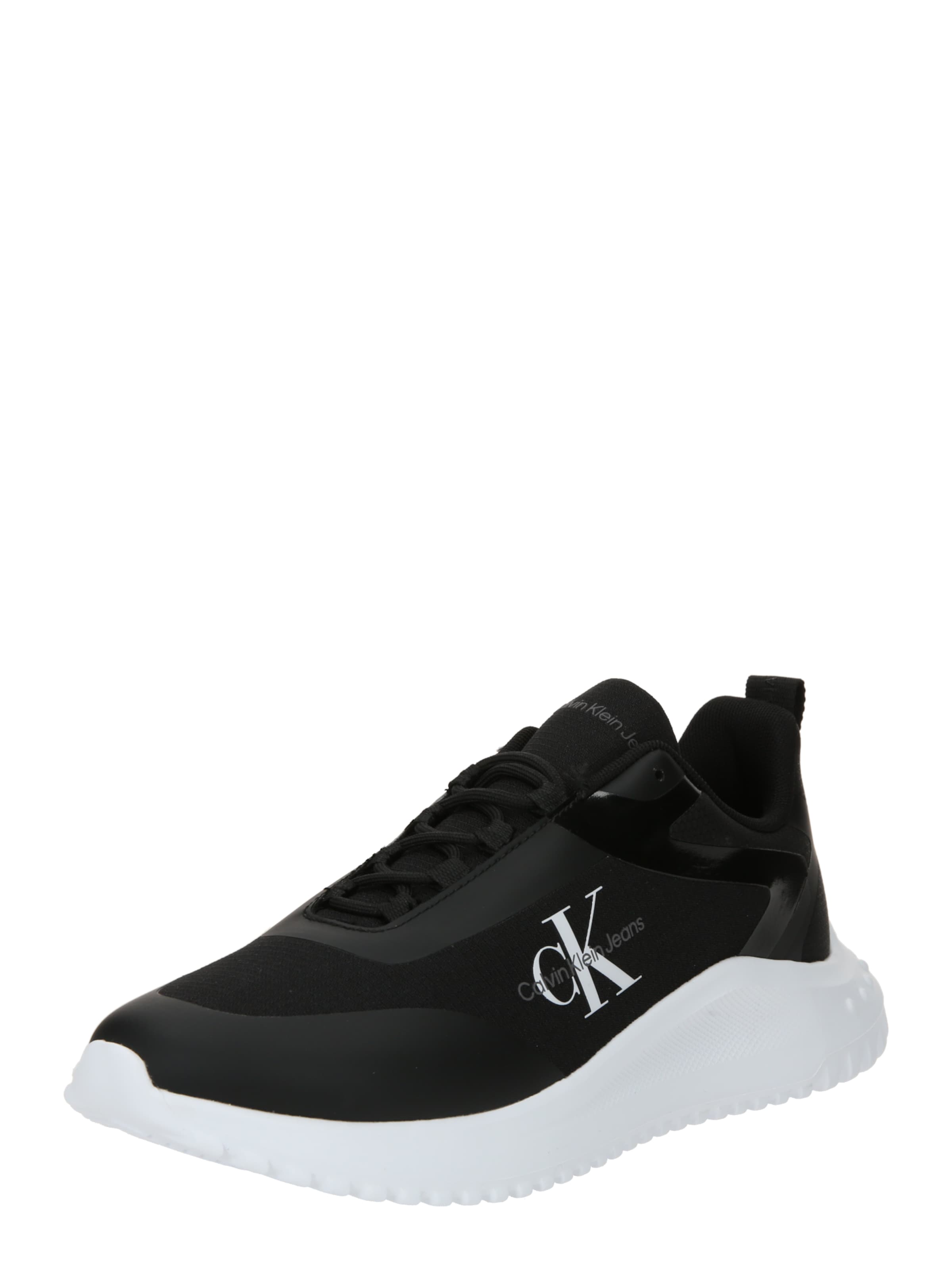 Calvin Klein Σνίκερ χαμηλό σε μαύρο: μπροστά