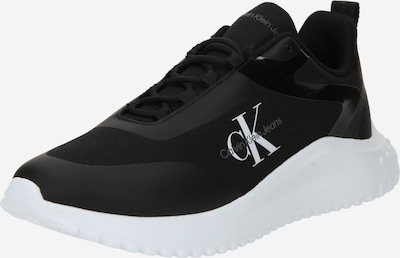 Calvin Klein Jeans Sneaker low i mørkegrå / sort / hvid, Produktvisning