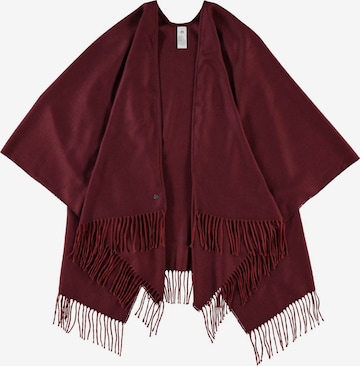 FRAAS Cape 'Ruana' in Rot: Vorderseite