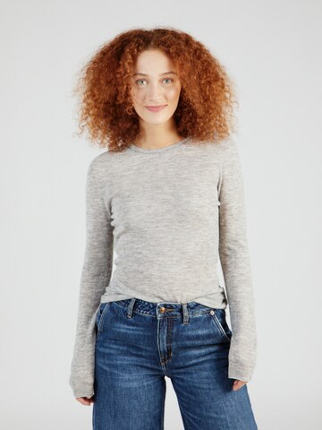DRYKORN Sweater 'ERMA' in Grey: front