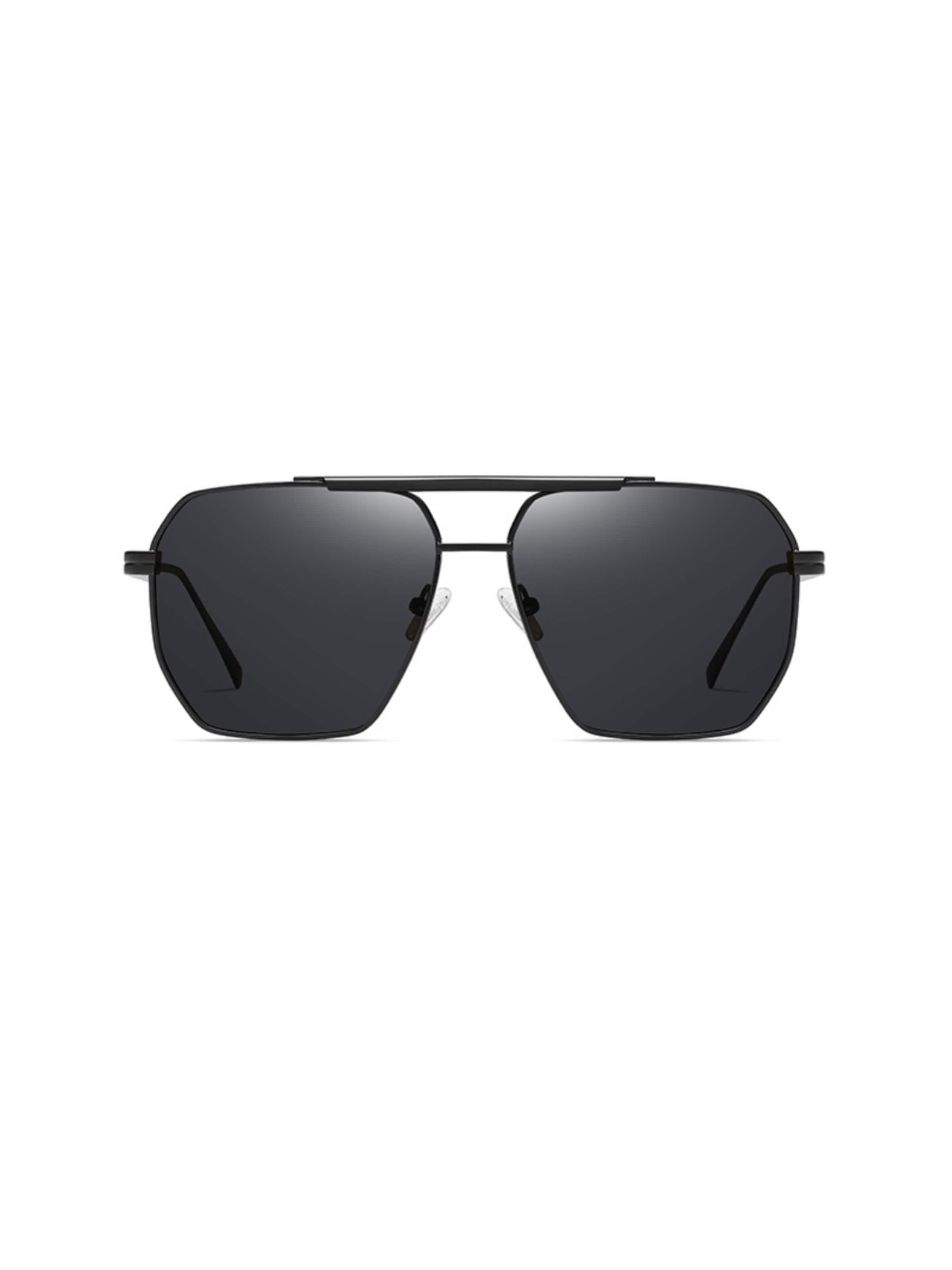 VEYREY Sunglasses 'Pilotenbrille Sonnenbrillen Samni' in Black