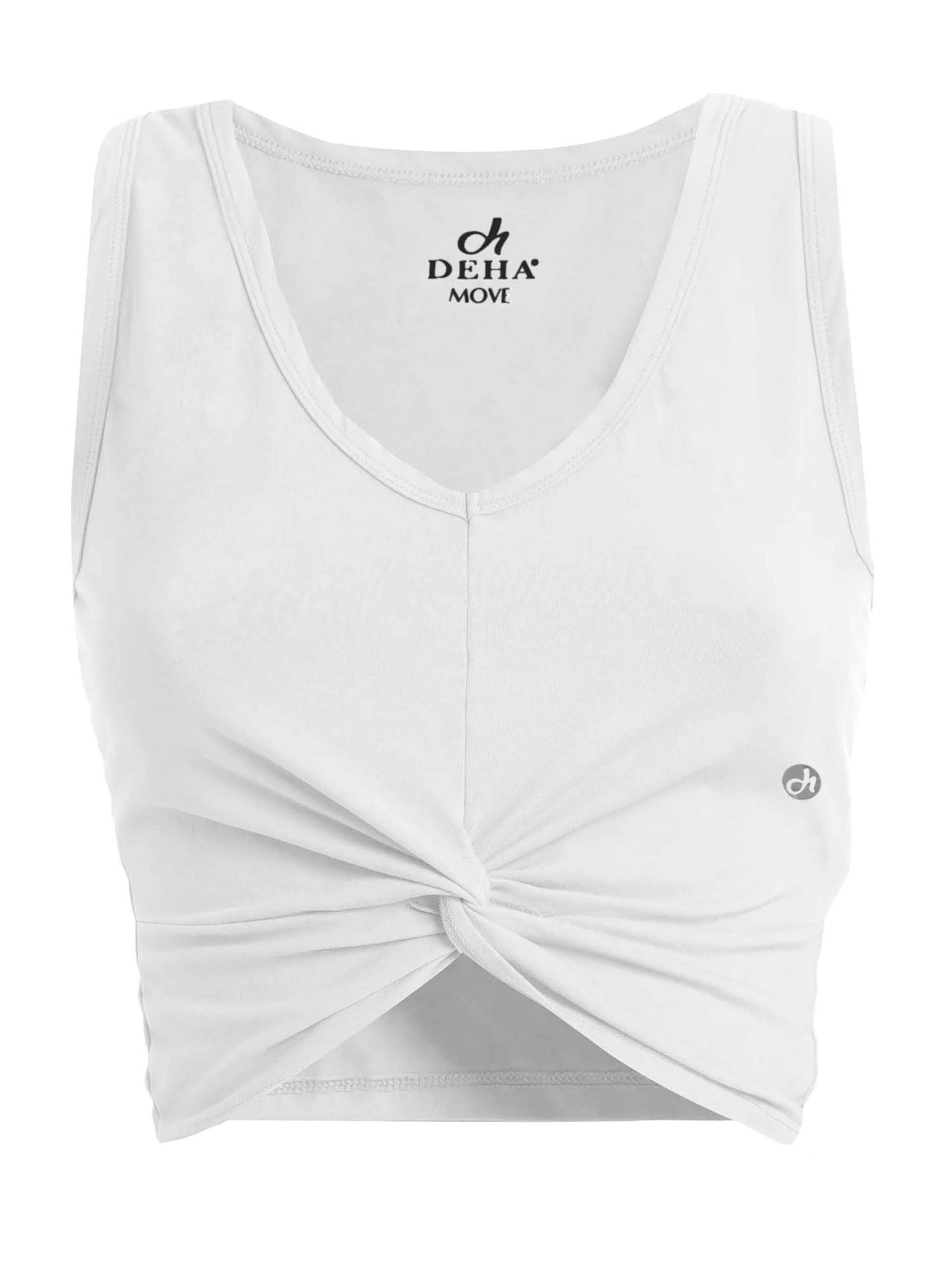 DEHA Sporttop in de kleur Wit, Productweergave