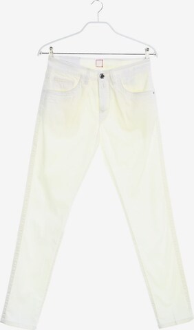 FRADI Pants in 29-30 in White: front